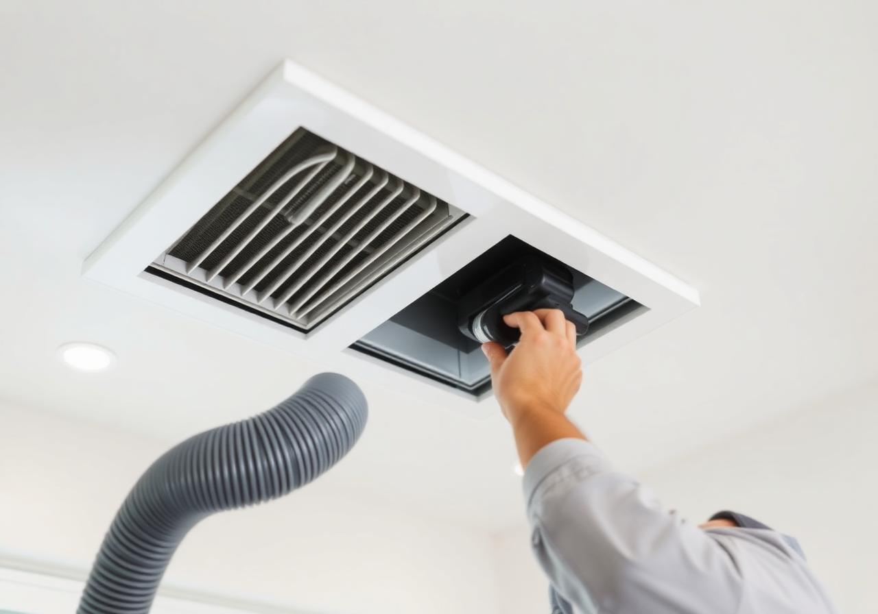 Air duct cleaning in NJ home