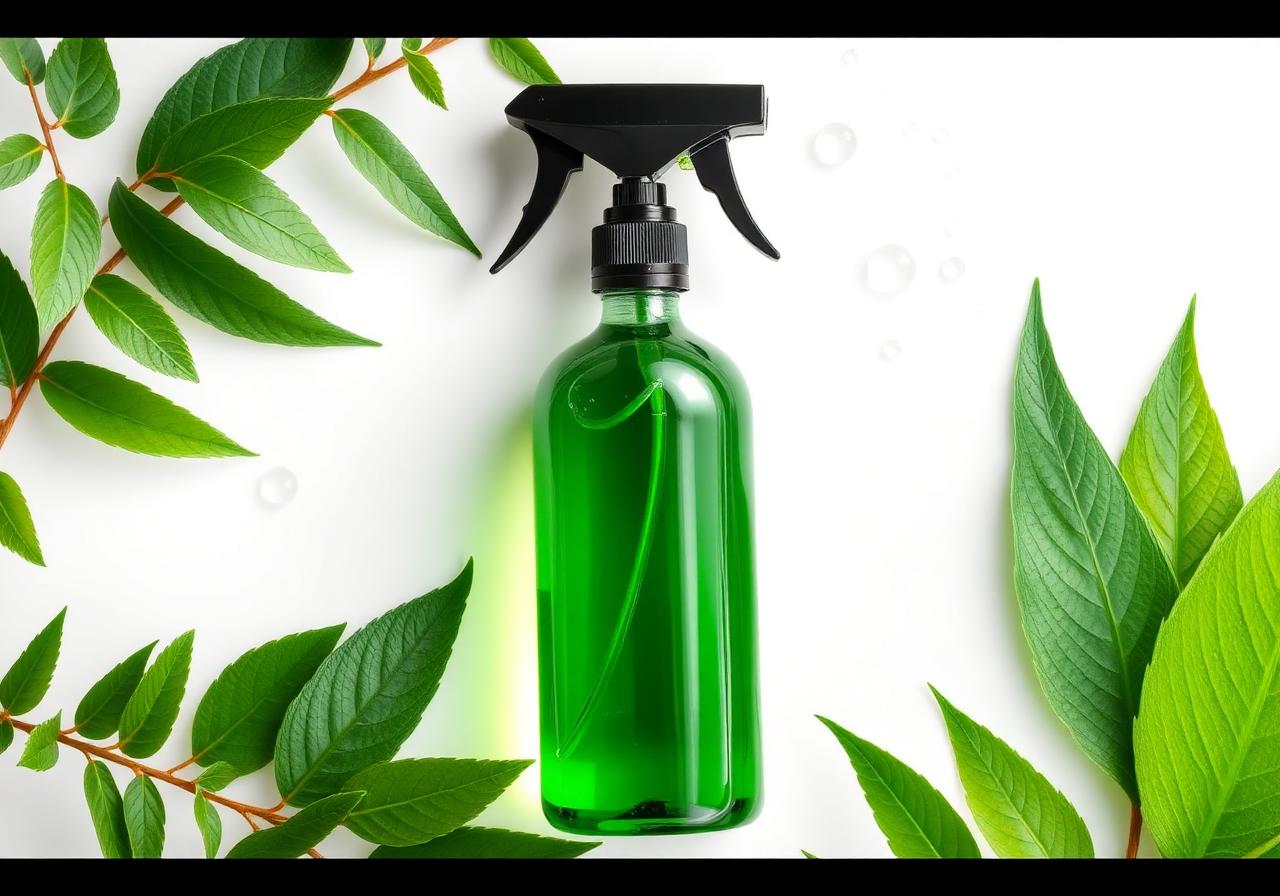 Eco-friendly green cleaning solutions used by NJ Pro Green Solutions